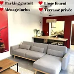 Сasa de vacaciones Maison Calme Avec Terrasse Garage Centre-ville B *